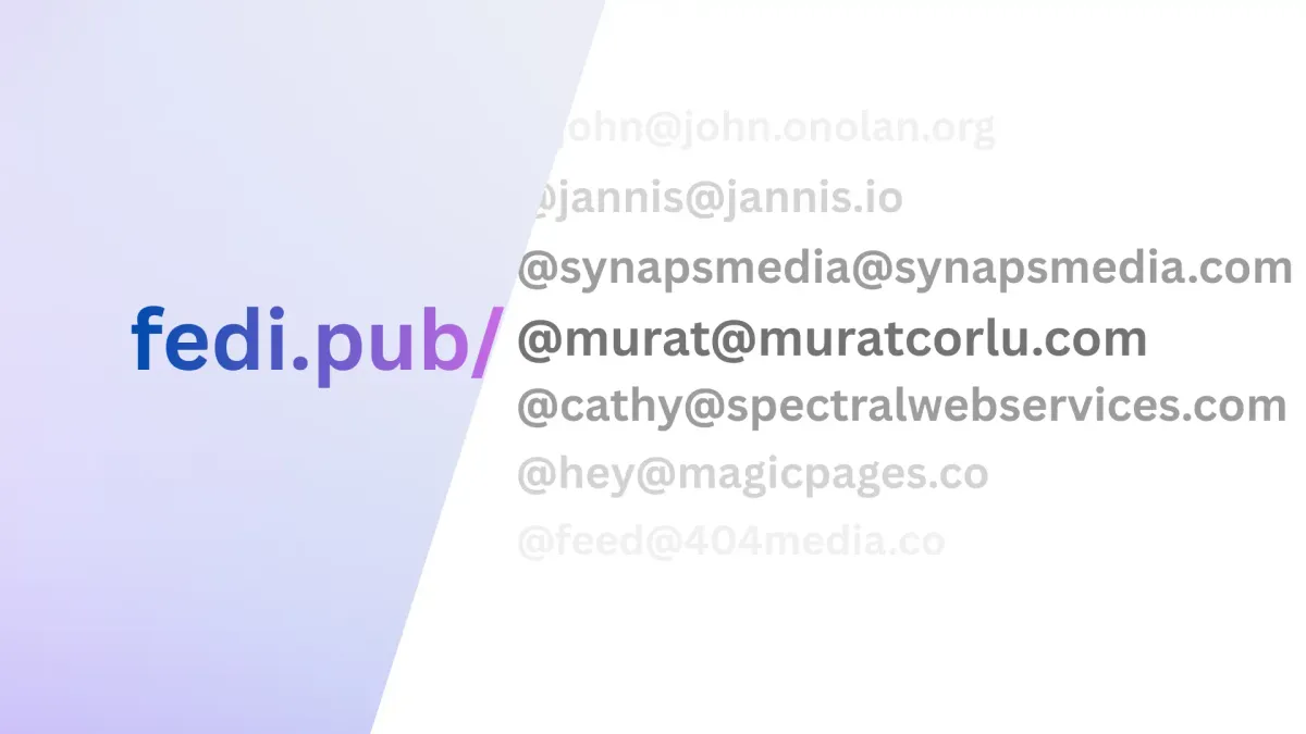 Fedi.pub - Create public profile links for your Ghost ActivityPub handle